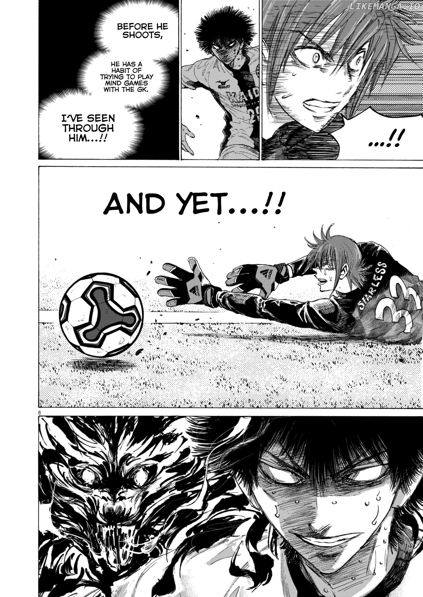 Ao Ashi, Chapter 397 image 09